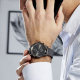 Buy Shop Hugo Boss Navigator Grey Dial Grey Mesh Bracelet Watch for Men - 1513674 USA Online