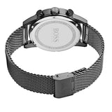 Buy Shop Hugo Boss Navigator Grey Dial Grey Mesh Bracelet Watch for Men - 1513674 USA Online