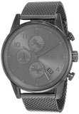 Buy Shop Hugo Boss Navigator Grey Dial Grey Mesh Bracelet Watch for Men - 1513674 USA Online