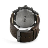 Buy Shop Hugo Boss Nomad Blue Dial Brown Leather Strap Watch for Men - 1513773 USA Online