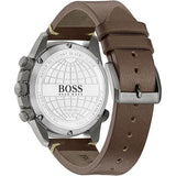 Buy Shop Hugo Boss Nomad Blue Dial Brown Leather Strap Watch for Men - 1513773 USA Online