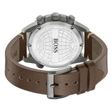 Buy Shop Hugo Boss Nomad Blue Dial Brown Leather Strap Watch for Men - 1513773 USA Online
