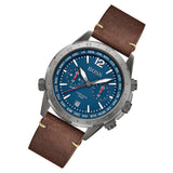 Buy Shop Hugo Boss Nomad Blue Dial Brown Leather Strap Watch for Men - 1513773 USA Online
