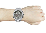 Buy Shop Hugo Boss Nomad Grey Dial Silver Steel Strap Watch for Men - 1513774 USA Online