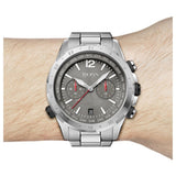 Buy Shop Hugo Boss Nomad Grey Dial Silver Steel Strap Watch for Men - 1513774 USA Online