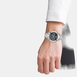 Buy Shop Hugo Boss Novia Black Dial Silver Steel Strap Watch for Women - 1502614 USA Online