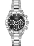 Buy Shop Hugo Boss Novia Black Dial Silver Steel Strap Watch for Women - 1502614 USA Online