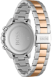 Buy Shop Hugo Boss Novia Brown Dial Two Tone Steel Strap Watch for Women - 1502617 USA Online