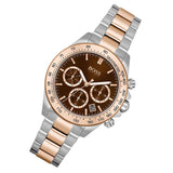 Buy Shop Hugo Boss Novia Brown Dial Two Tone Steel Strap Watch for Women - 1502617 USA Online