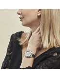 Buy Shop Hugo Boss Novia Chronograph Silver Dial Silver Steel Strap Watch for Women - 1502616 USA Online