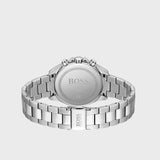 Buy Shop Hugo Boss Novia Chronograph Silver Dial Silver Steel Strap Watch for Women - 1502616 USA Online