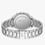 Buy Shop Hugo Boss Novia Chronograph Silver Dial Silver Steel Strap Watch for Women - 1502616 USA Online