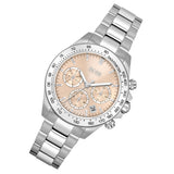 Buy Shop Hugo Boss Novia Pink Dial Silver Steel Strap Watch for Women - 1502615 USA Online
