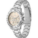 Buy Shop Hugo Boss Novia Pink Dial Silver Steel Strap Watch for Women - 1502615 USA Online