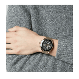 Buy Shop Hugo Boss Ocean Edition Black Dial Gold Mesh Bracelet Watch for Men - 1513703 USA Online