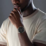 Buy Shop Hugo Boss Ocean Edition Black Dial Gold Mesh Bracelet Watch for Men - 1513703 USA Online