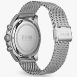 Buy Shop Hugo Boss Ocean Edition Black Dial Silver Mesh Bracelet Watch for Men - 1513701 USA Online