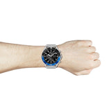 Buy Shop Hugo Boss Ocean Edition Black Dial Silver Mesh Strap Watch for Men - 1513742 USA Online