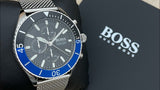 Buy Shop Hugo Boss Ocean Edition Black Dial Silver Mesh Strap Watch for Men - 1513742 USA Online