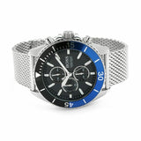 Buy Shop Hugo Boss Ocean Edition Black Dial Silver Mesh Strap Watch for Men - 1513742 USA Online