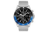 Buy Shop Hugo Boss Ocean Edition Black Dial Silver Mesh Strap Watch for Men - 1513742 USA Online