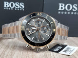 Buy Shop Hugo Boss Ocean Edition Black Dial Two Tone Steel Strap Watch for Men - 1513705 USA Online