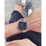 Buy Shop Hugo Boss Ocean Edition Black Dial Two Tone Steel Strap Watch for Men - 1513705 USA Online
