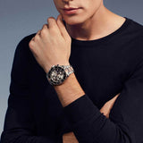 Buy Shop Hugo Boss Ocean Edition Black Dial Two Tone Steel Strap Watch for Men - 1513705 USA Online