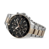 Buy Shop Hugo Boss Ocean Edition Black Dial Two Tone Steel Strap Watch for Men - 1513705 USA Online
