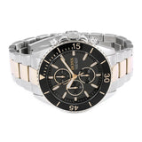 Buy Shop Hugo Boss Ocean Edition Black Dial Two Tone Steel Strap Watch for Men - 1513705 USA Online