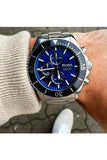 Buy Shop Hugo Boss Ocean Edition Chronograph Blue Dial Silver Steel Strap Watch for Men - 1513704 USA Online