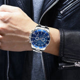 Buy Shop Hugo Boss Ocean Edition Chronograph Blue Dial Silver Steel Strap Watch for Men - 1513704 USA Online