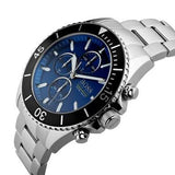 Buy Shop Hugo Boss Ocean Edition Chronograph Blue Dial Silver Steel Strap Watch for Men - 1513704 USA Online