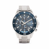 Buy Shop Hugo Boss Ocean Edition Chronograph Blue Dial Silver Steel Strap Watch for Men - 1513704 USA Online