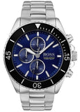 Buy Shop Hugo Boss Ocean Edition Chronograph Blue Dial Silver Steel Strap Watch for Men - 1513704 USA Online