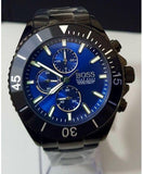 Buy Shop Hugo Boss Ocean Edition Navy Blue Dial Black Steel Strap Watch for Men - 1513743 USA Online