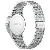 Buy Shop Hugo Boss Officer Black Dial Silver Steel Strap Watch for Men - 1513614 USA Online