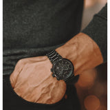 Buy Shop Hugo Boss One Chronograph Black Dial Black Steel Strap Watch For Men - 1514001 USA Online