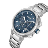 Buy Shop Hugo Boss One Chronograph Blue Dial Silver Steel Strap Watch For Men - 1513999 USA Online