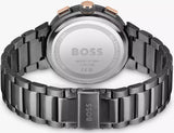 Buy Shop Hugo Boss One Chronograph Red Dial Grey Steel Strap Watch For Men - 1514000 USA Online