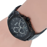 Buy Shop Hugo Boss Onyx Black Dial Black Steel Strap Watch for Men - 1513365 USA Online