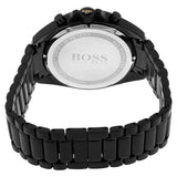 Buy Shop Hugo Boss Onyx Black Dial Black Steel Strap Watch for Men - 1513365 USA Online