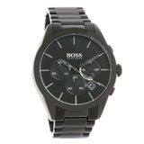 Buy Shop Hugo Boss Onyx Black Dial Black Steel Strap Watch for Men - 1513365 USA Online