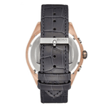 Buy Shop Hugo Boss Onyx Grey Dial Black Leather Strap Watch for Men - 1513366 USA Online