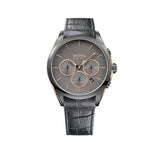 Buy Shop Hugo Boss Onyx Grey Dial Black Leather Strap Watch for Men - 1513366 USA Online