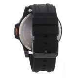 Buy Shop Hugo Boss Orange Detroit Analog Black Dial Black Silicone Strap Watch For Men - 1550011 USA Online
