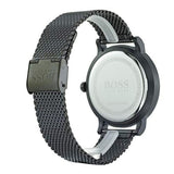 Buy Shop Hugo Boss Oxygen Black Dial Black Mesh Bracelet Watch for Men - 1513636 USA Online