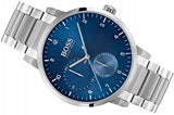 Buy Shop Hugo Boss Oxygen Chronograph Blue Dial Silver Steel Strap Watch for Men - 1513597 USA Online