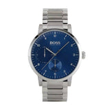 Buy Shop Hugo Boss Oxygen Chronograph Blue Dial Silver Steel Strap Watch for Men - 1513597 USA Online