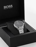 Buy Shop Hugo Boss Oxygen Grey Dial Silver Steel Strap Watch for Men - 1513596 USA Online